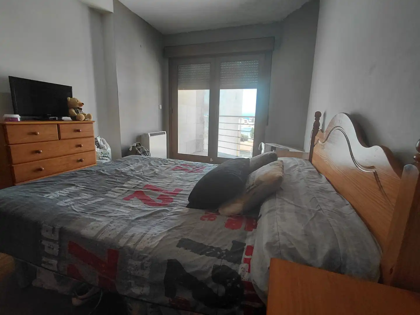 Schlafzimmer von Wohnung zum Verkauf in O Grove   mit Heizung, Parkett und Terrasse