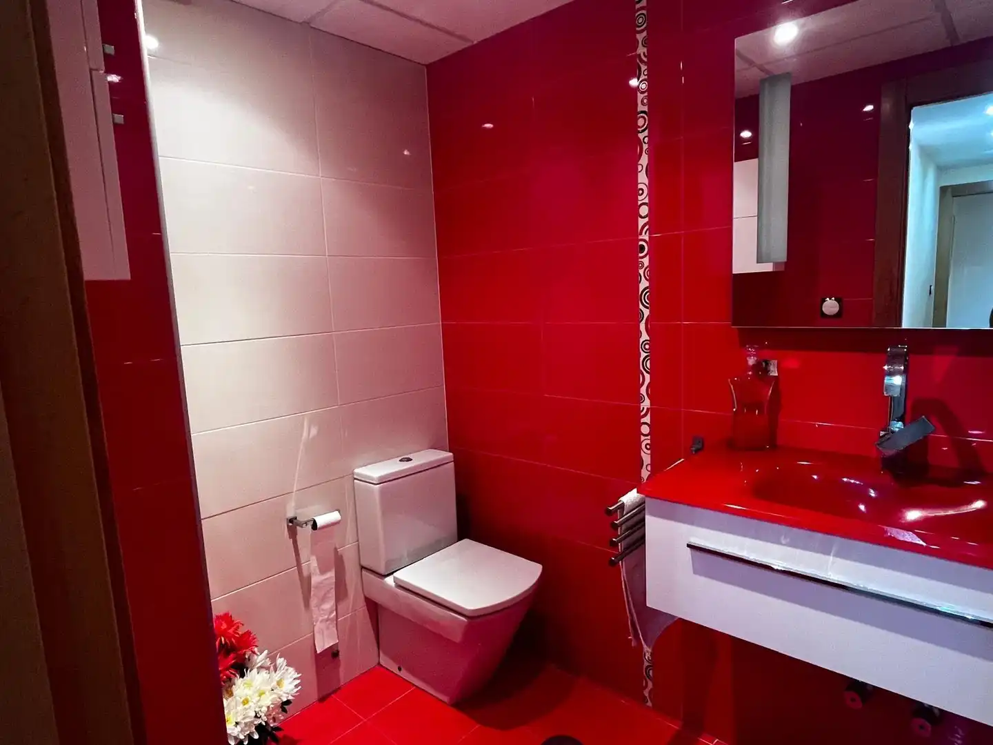 Badezimmer von Dachboden zur Miete in Los Alcázares mit Klimaanlage, Heizung und Terrasse