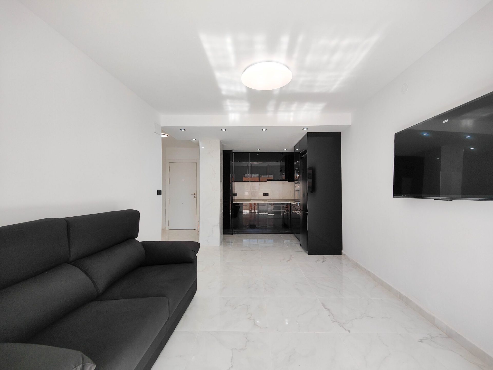 Living room of Apartment for sale in Orihuela  with Terrace, Furnished and Oven
