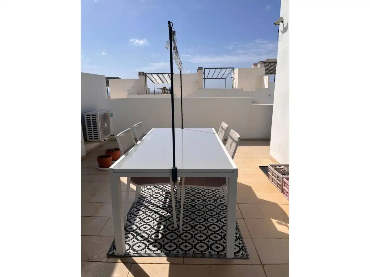 Terraza de Casa adosada de alquiler en Vélez-Málaga con Aire acondicionado, Terraza y Amueblado