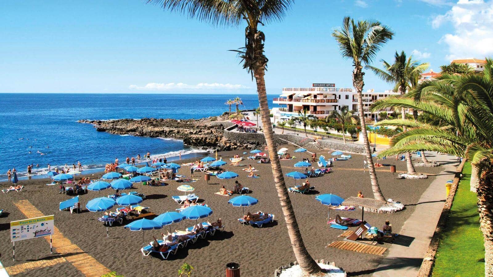 Exterior view of Apartment for sale in Santiago del Teide  with Community pool
