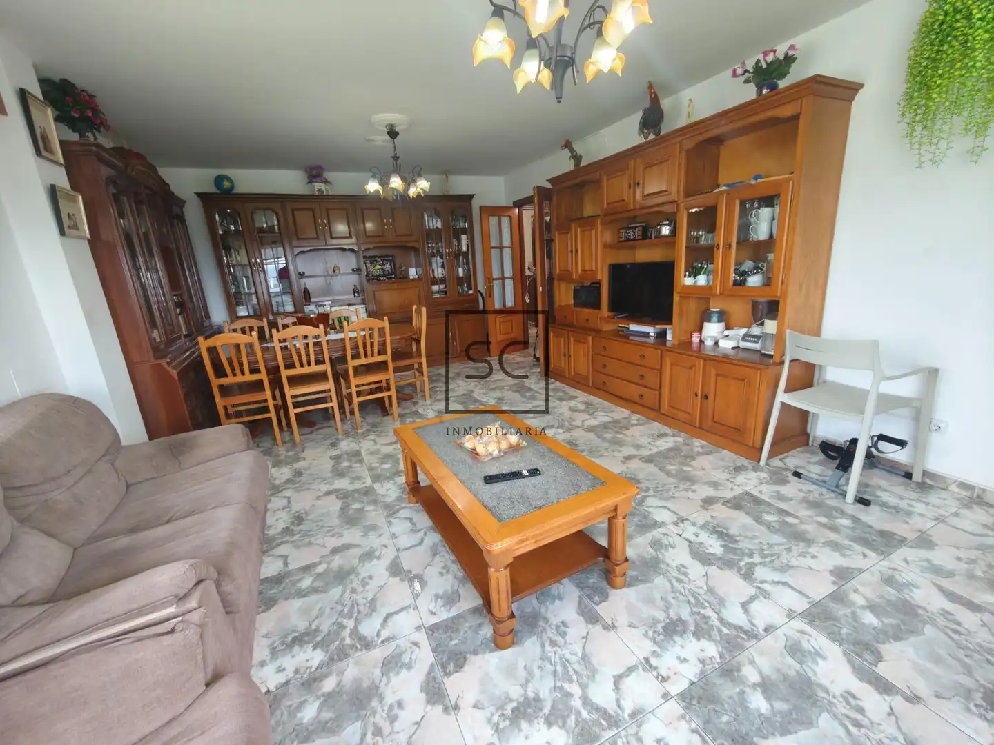 Sala de estar de Casa o chalet en venta en Fene con Jardín privado, Terraza y Trastero