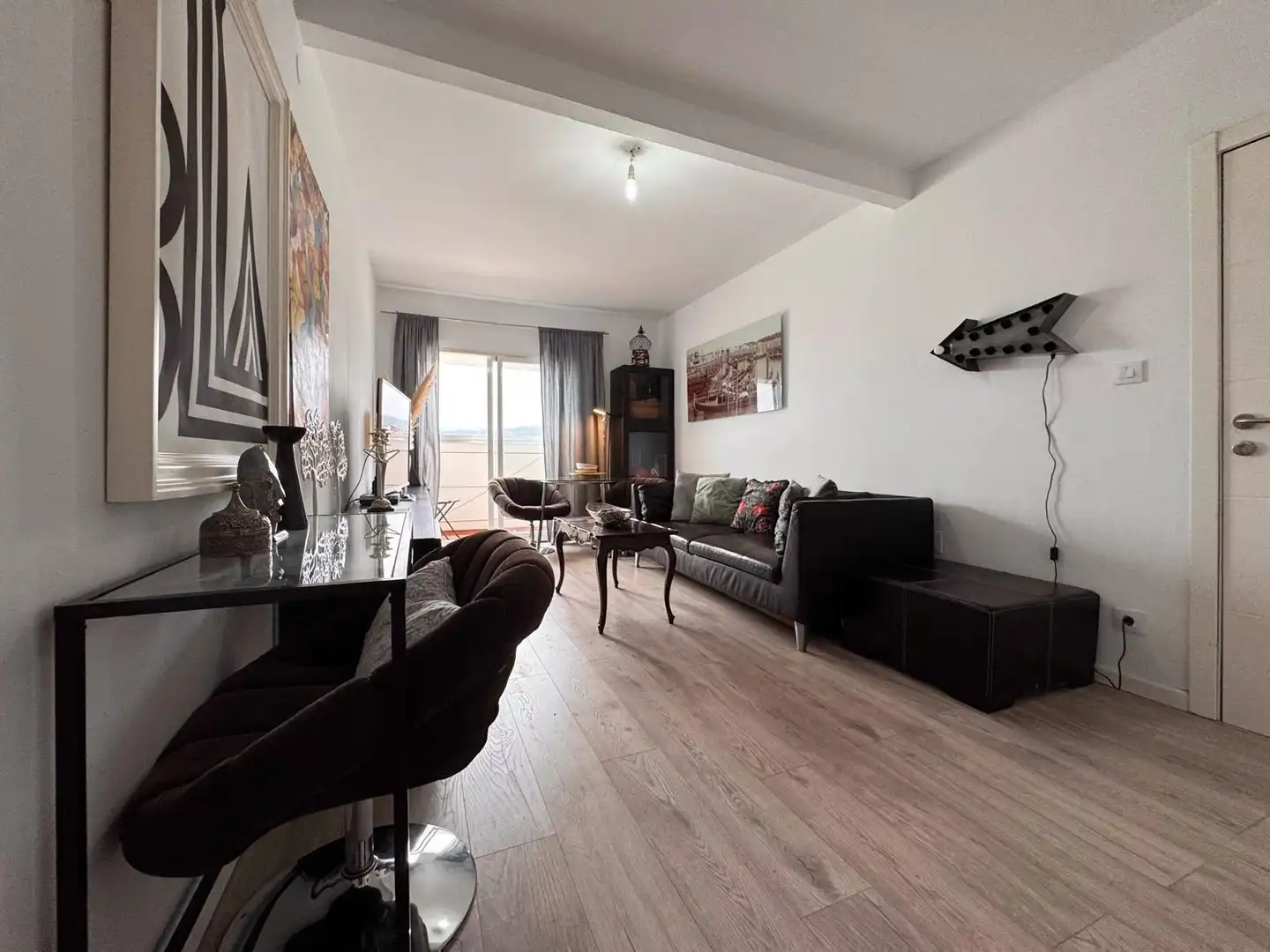 Living room of Flat for sale in Pontevedra Capital   with Terrace