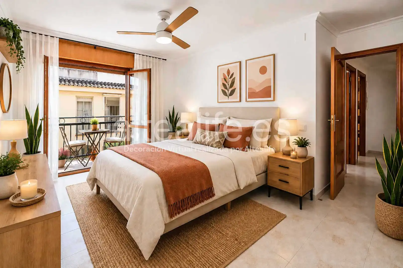 Habitación de Apartamento en venta en Polop con Aire acondicionado y Balcón