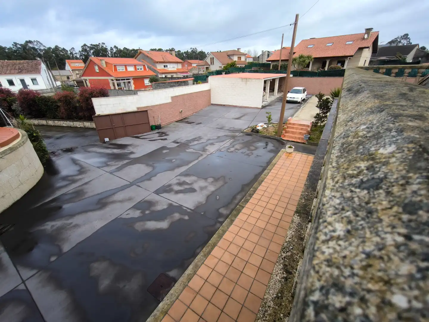 Aparcament de Casa o xalet en venda en Cambados amb Calefacció, Jardí privat i Parquet