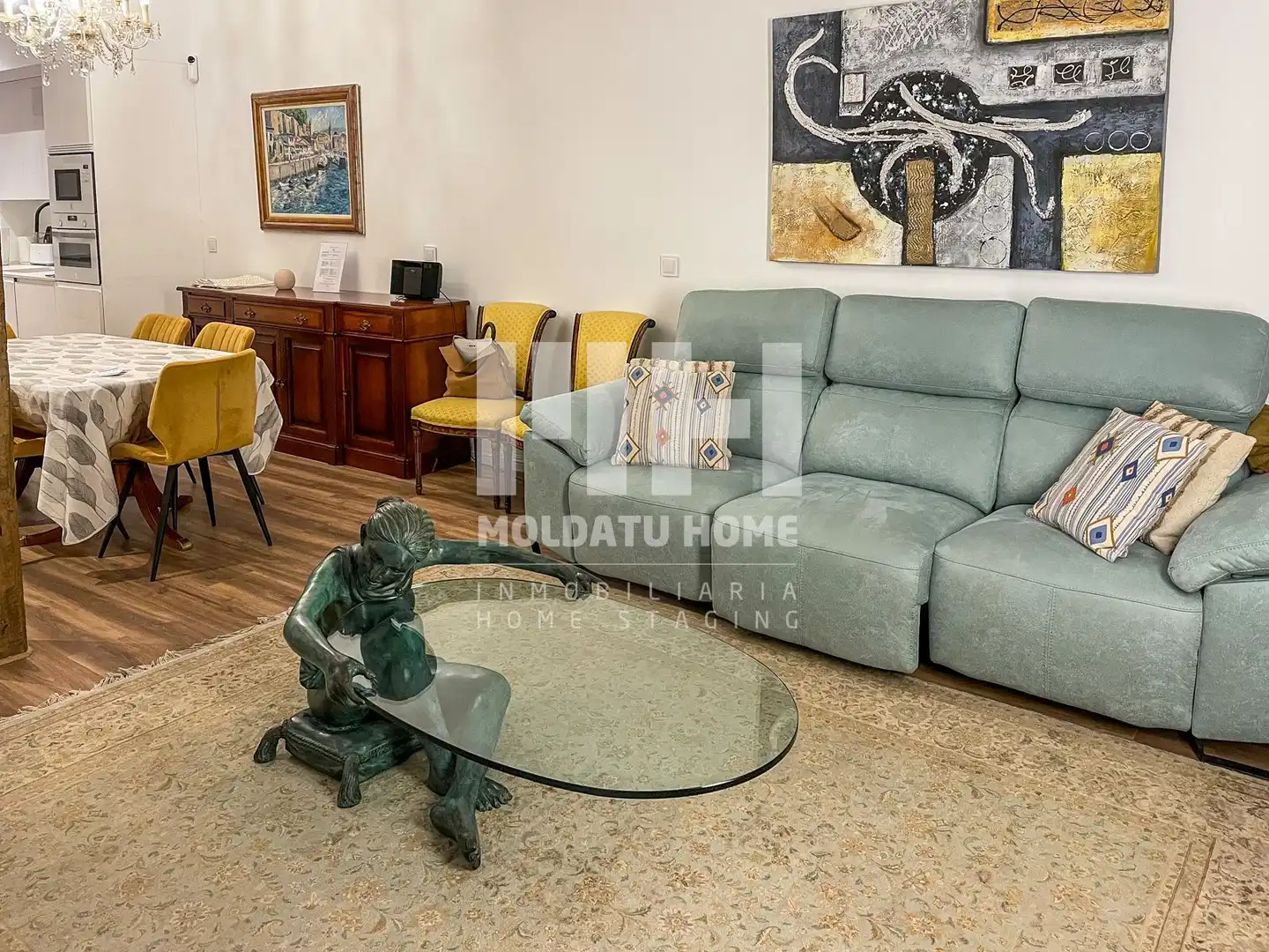 Sala de estar de Piso en venta en Donostia - San Sebastián  con Aire acondicionado, Calefacción y Trastero