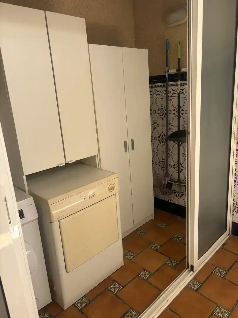 Cuina de Casa o xalet de lloguer en  Murcia Capital amb Aire condicionat i Balcó