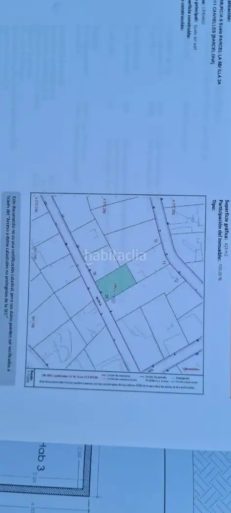 Wohnbaugrundstück zum Verkauf in Carrer de Múrcia 8, imagen 3