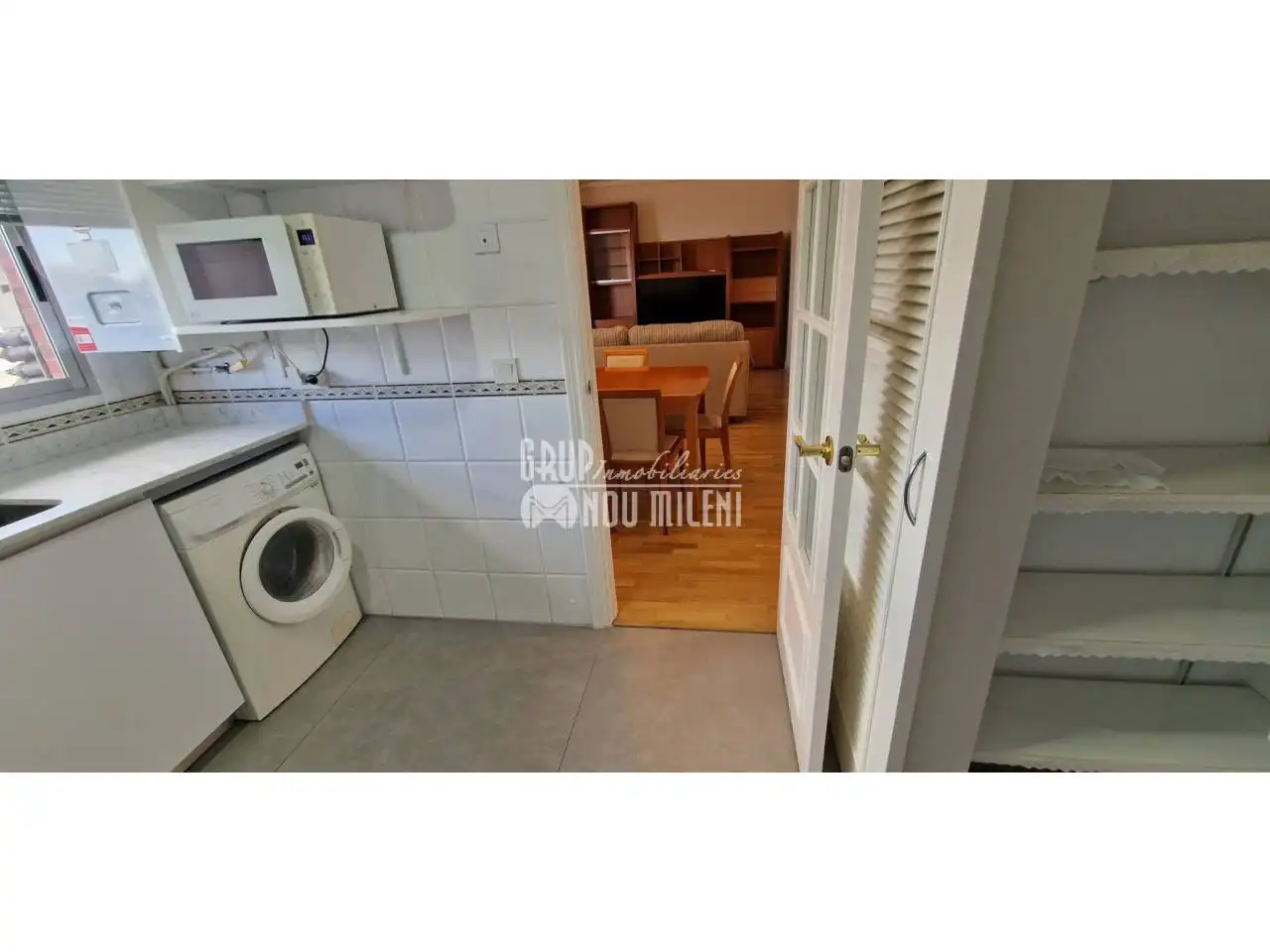 Cuina de Dúplex de lloguer en Valencia amb Aire condicionat, Jardí privat i Parquet