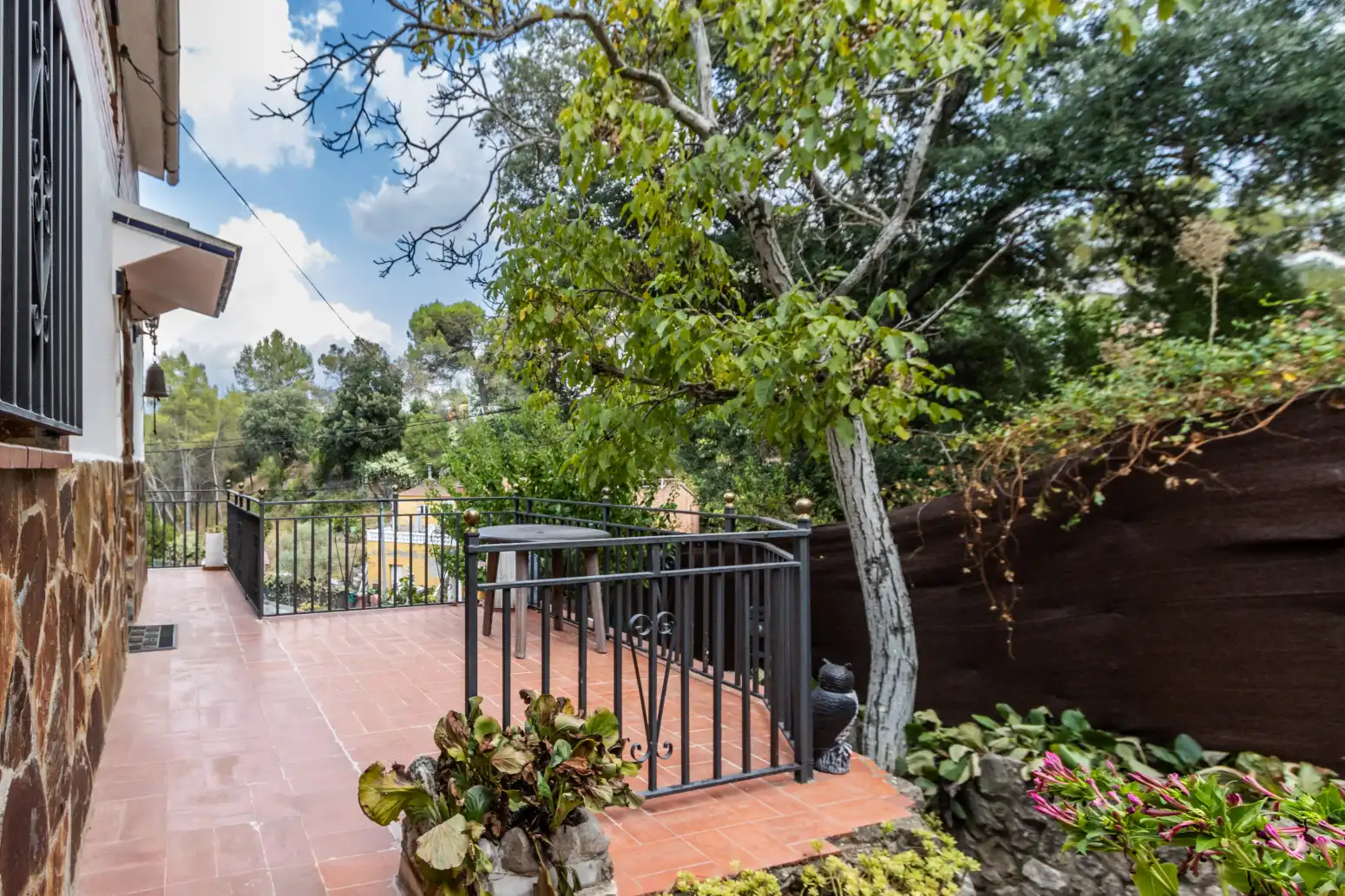 Terraza de Casa o chalet en venta en Vacarisses con Calefacción, Jardín privado y Terraza