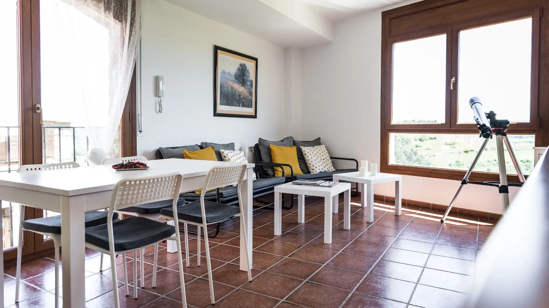 Living room of Country homes for sale in Passanant i Belltall  with Heating, Parquet flooring and Terrace