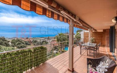 Terrace of House or chalet for sale in Santa Susanna  with Heating, Private garden and Terrace