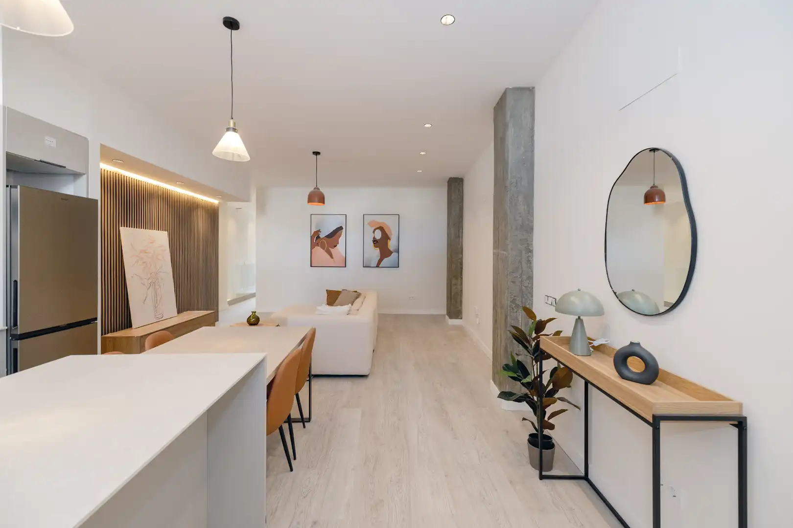 Living room of Lofts for sale in Málaga  with Air Conditioner, Heating and Terrace