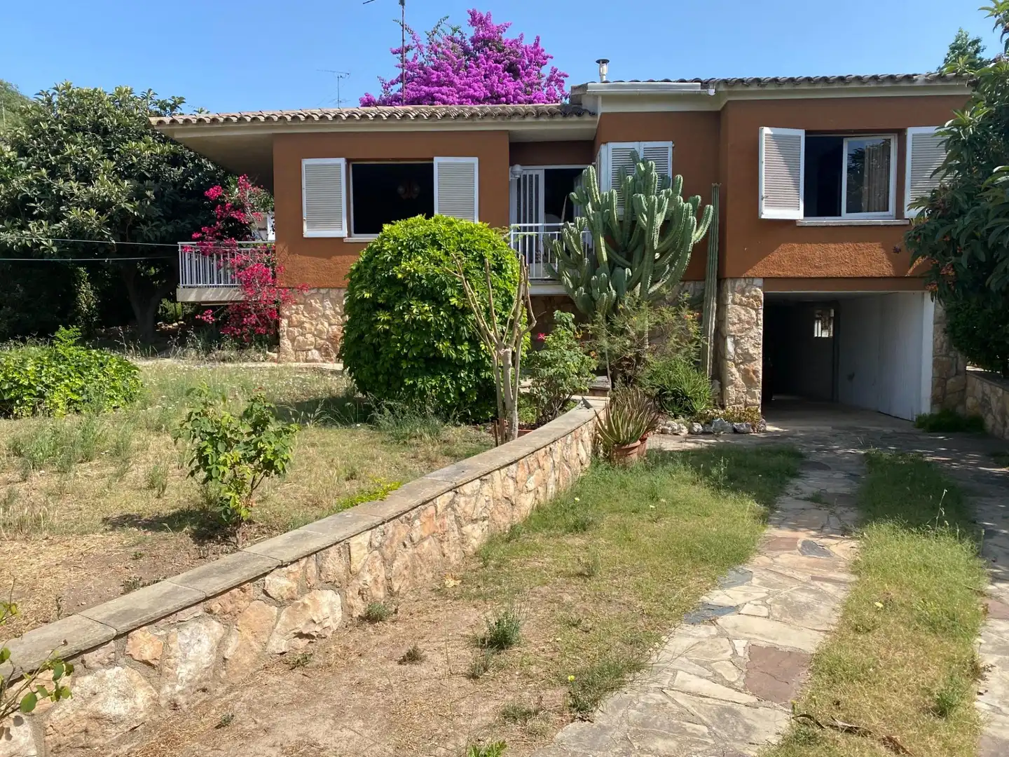 Garden of Houses for sale in Banyeres del Penedès  with Private garden, Terrace and Storage room