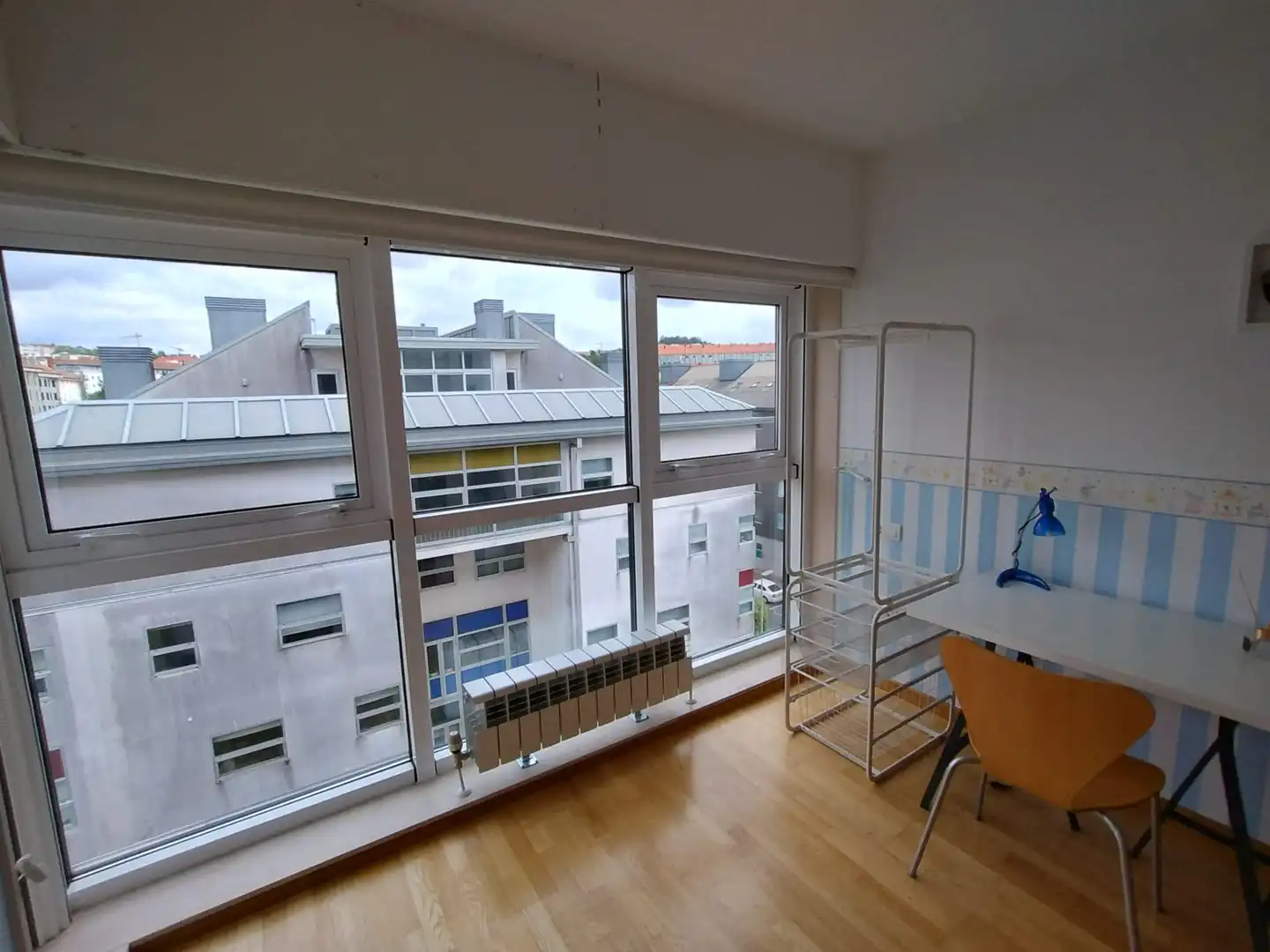 Balcony of Flat for rent in Santiago de Compostela   with Heating, Storage room and Furnished