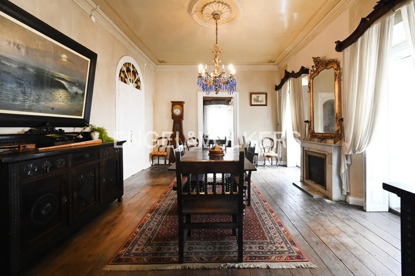 Comedor de Casa o chalet en venta en Cabezón de la Sal con Calefacción y Jardín privado
