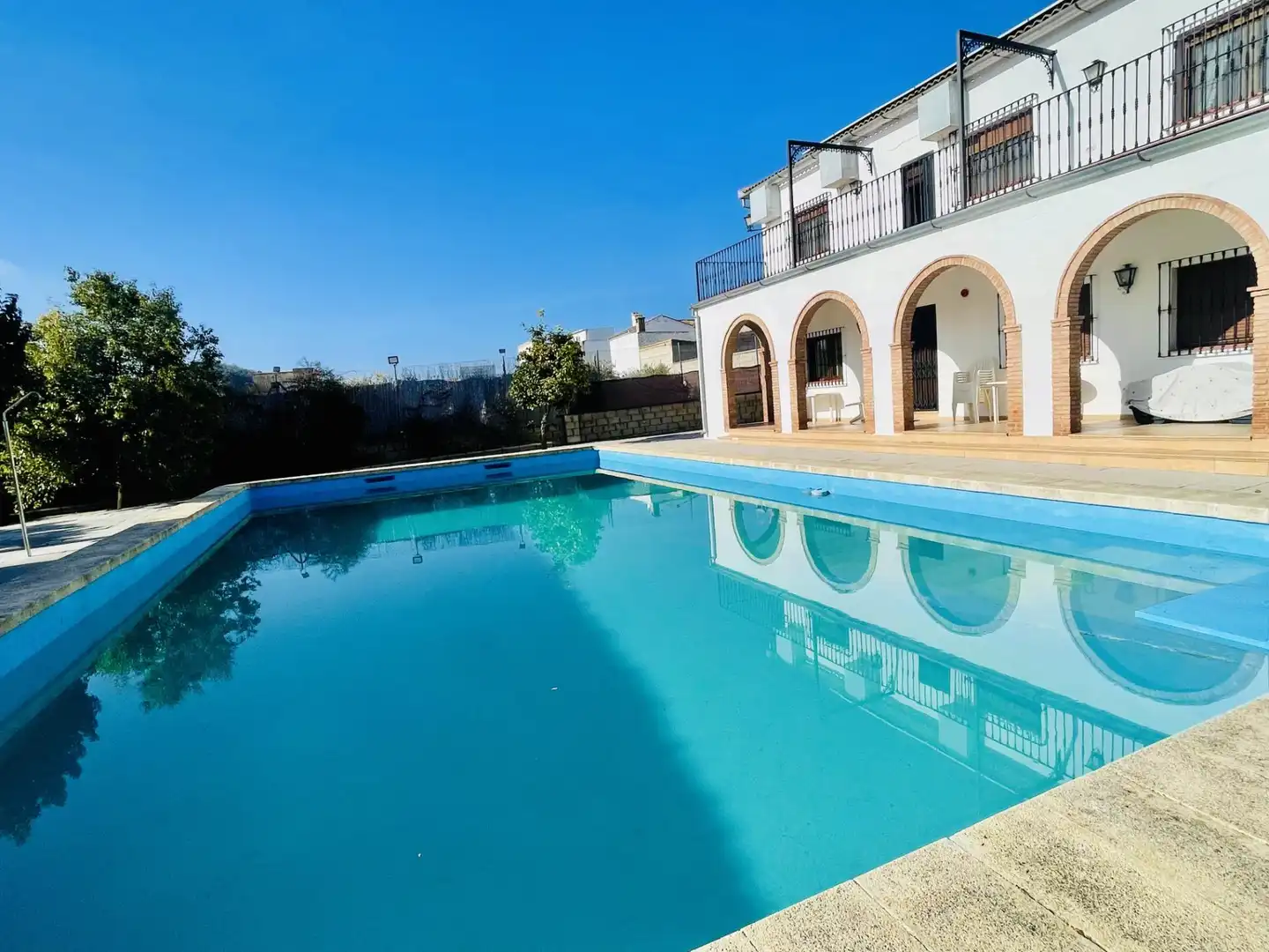 Piscina de Finca rústica en venta en Badolatosa con Jardín privado, Terraza y Piscina