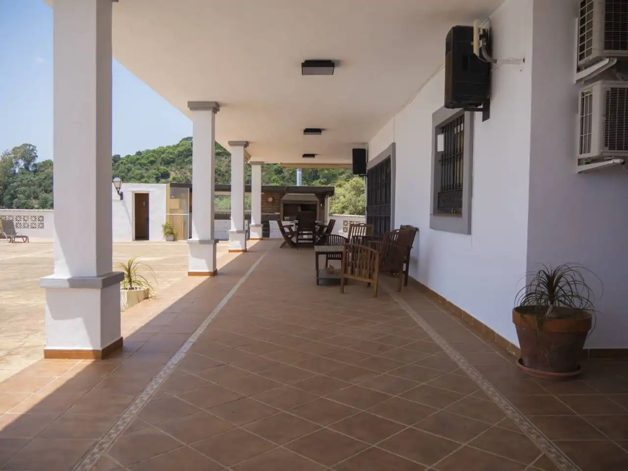 Terrassa de Casa o xalet en venda en Estepona amb Aire condicionat, Piscina i Moblat
