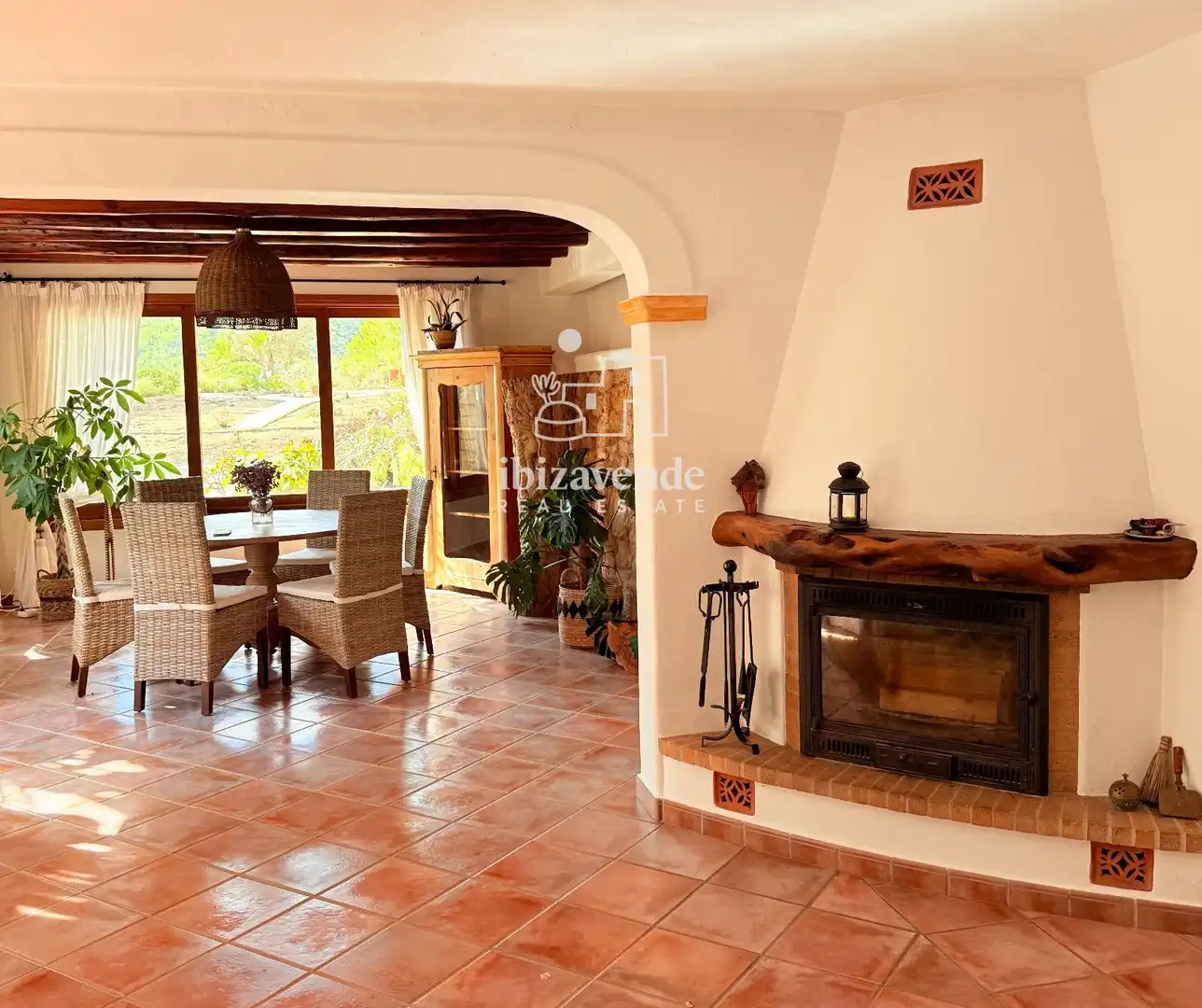 Houses for rent in Sant Joan de Labritja  with Air Conditioner, Terrace and Swimming Pool