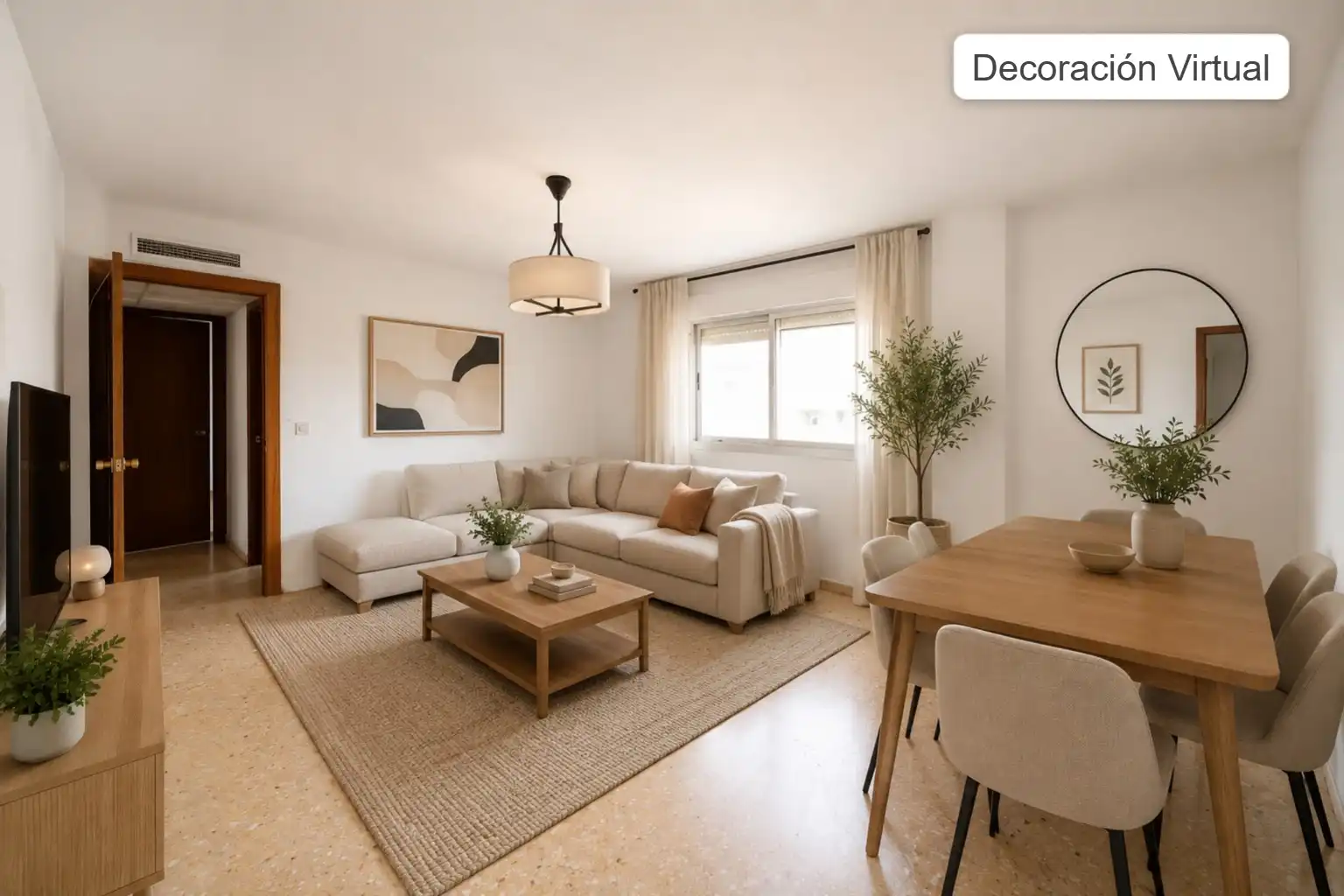 Sala de estar de Piso en venta en Valencia con Aire acondicionado y Calefacción