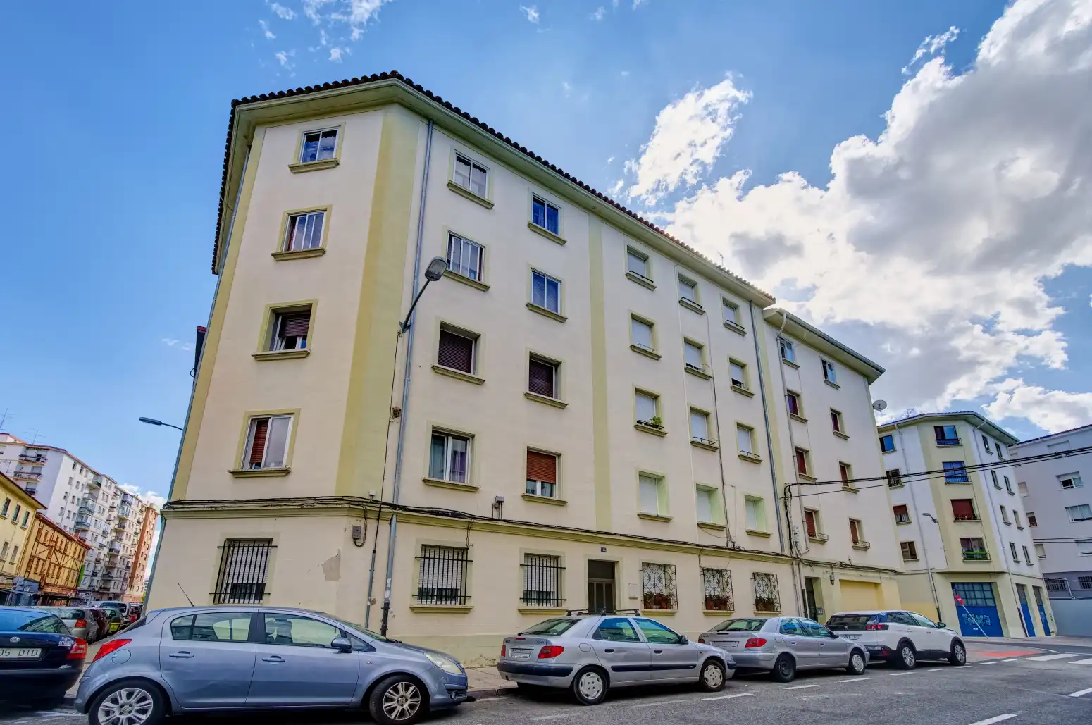 Exterior view of Flat for sale in Burlada / Burlata  with Heating and Parquet flooring