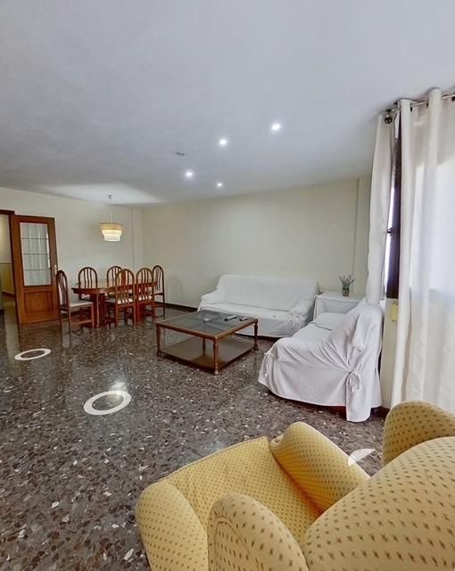 Living room of Flat for sale in  Valencia Capital  with Air Conditioner, Heating and Balcony