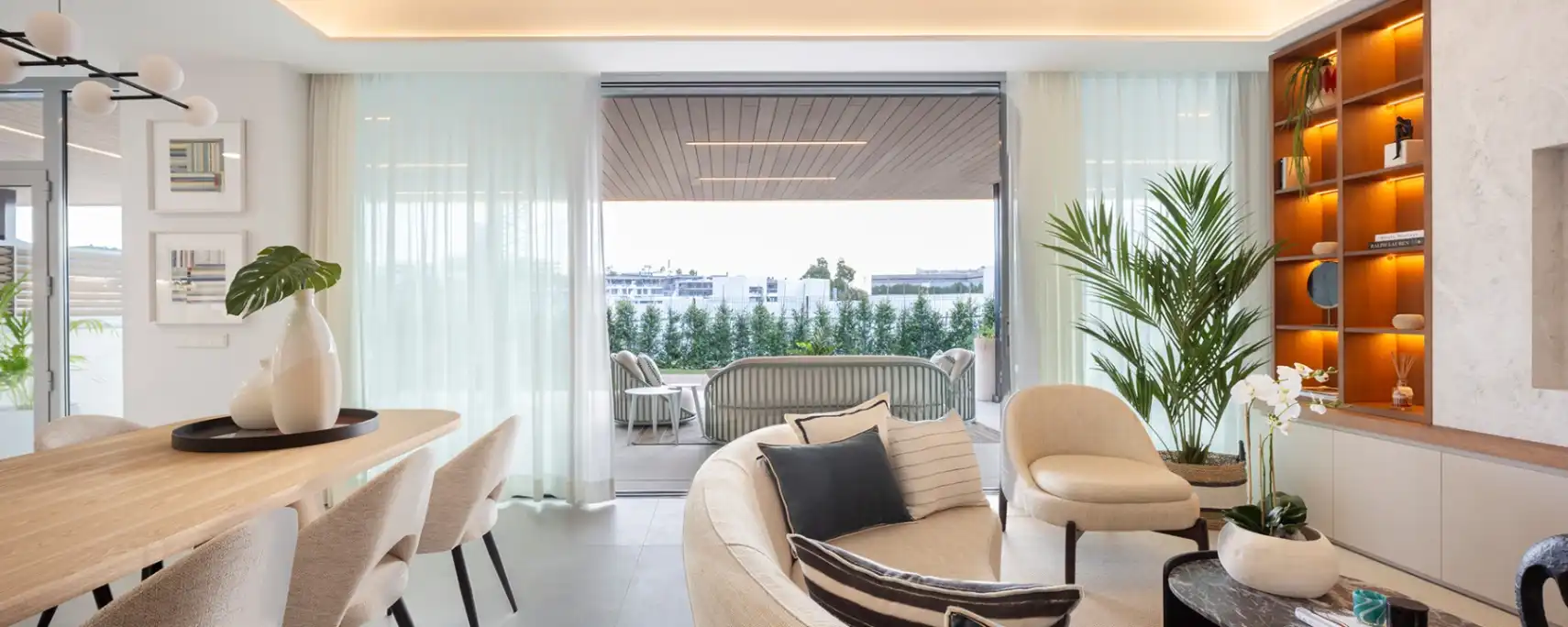 Sala d'estar de Apartament en venda en Rïo Real - Los Monteros