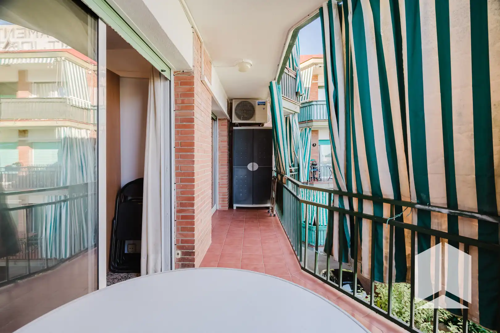 Balcony of Flat for sale in Bellamar