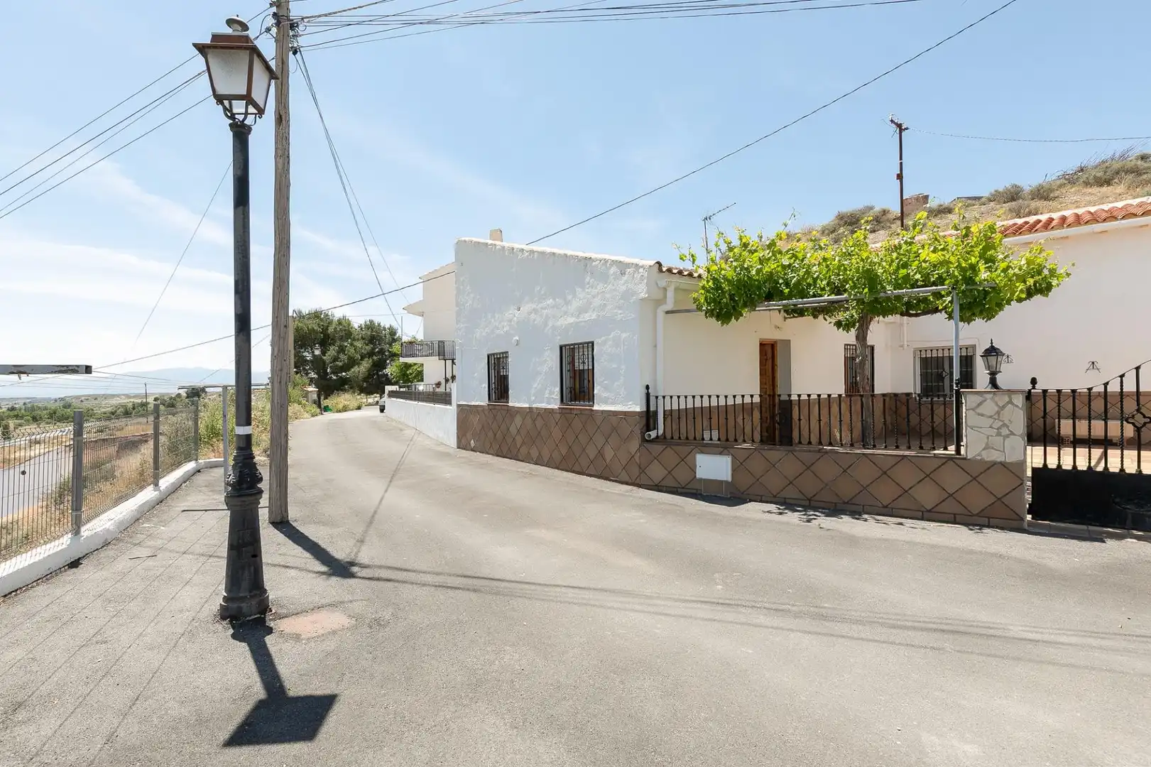 Vista exterior de Finca rústica en venta en Castilléjar con Calefacción y Jardín privado