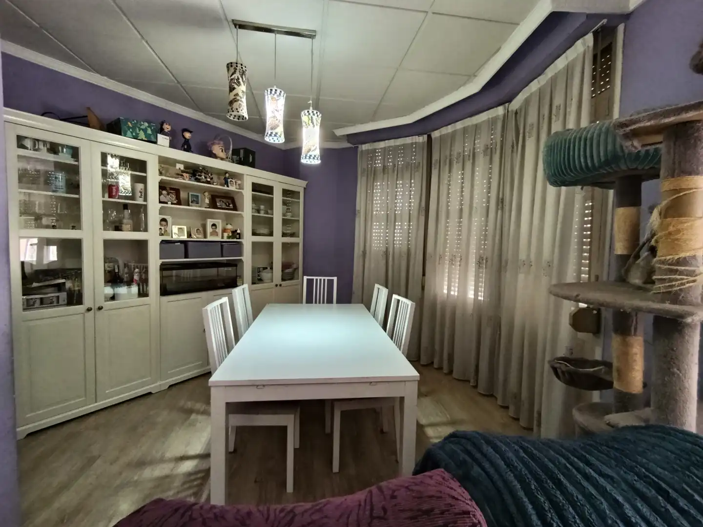 Esszimmer von Wohnung zum Verkauf in Benavente mit Heizung, Parkett und Möbliert