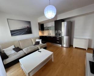 Sala d'estar de Apartament de lloguer en  Murcia Capital amb Aire condicionat i Terrassa