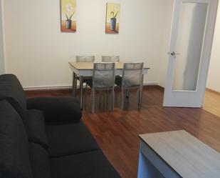 Dining room of Flat to rent in  Lleida Capital  with Heating, Parquet flooring and Furnished