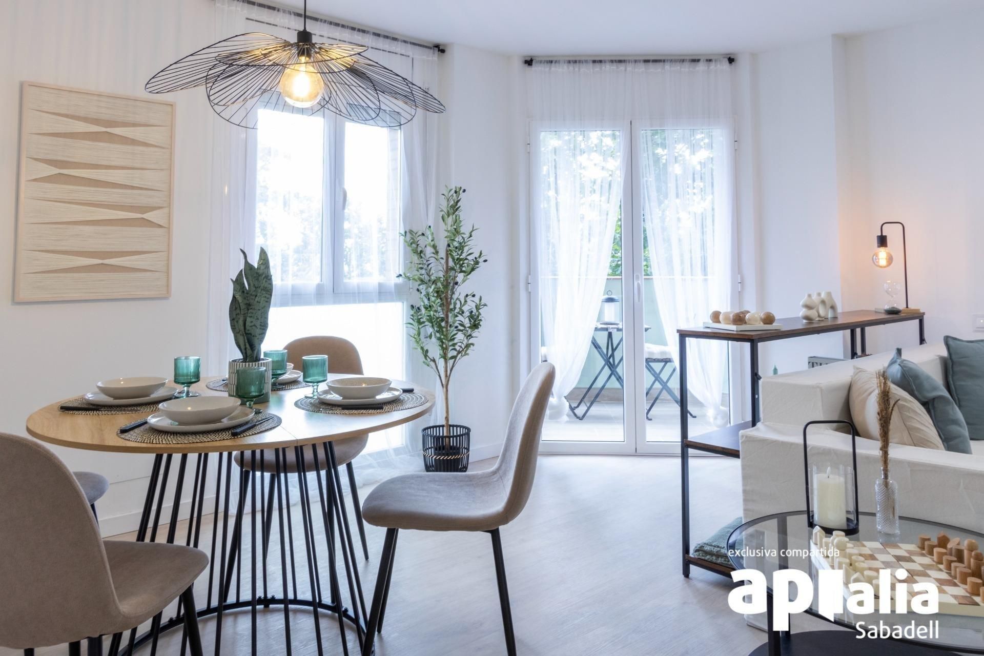 Comedor de Piso en venta en Sabadell con Aire acondicionado, Parquet y Balcón