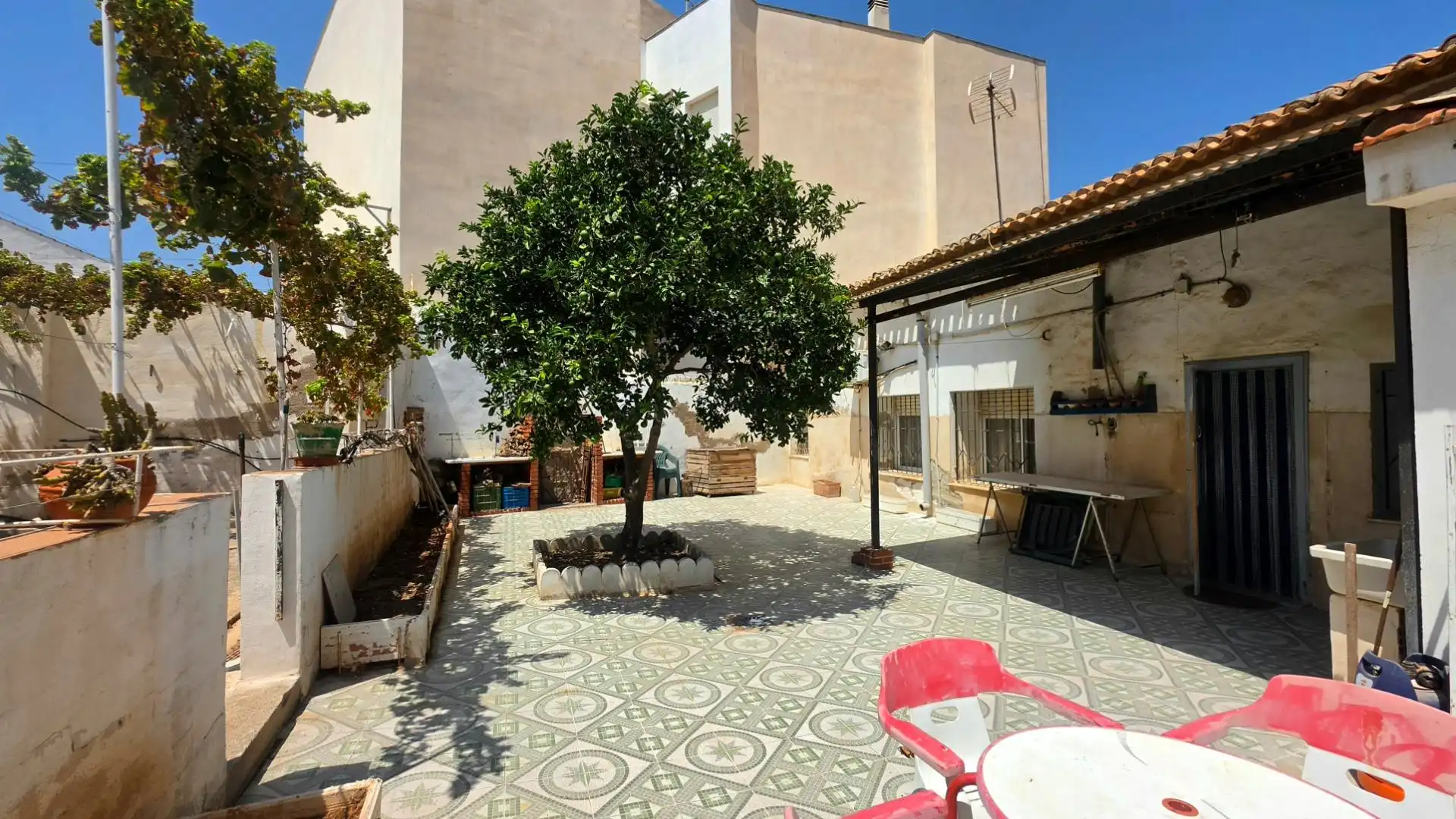 Terrassa de Casa o xalet en venda en La Unión ciudad