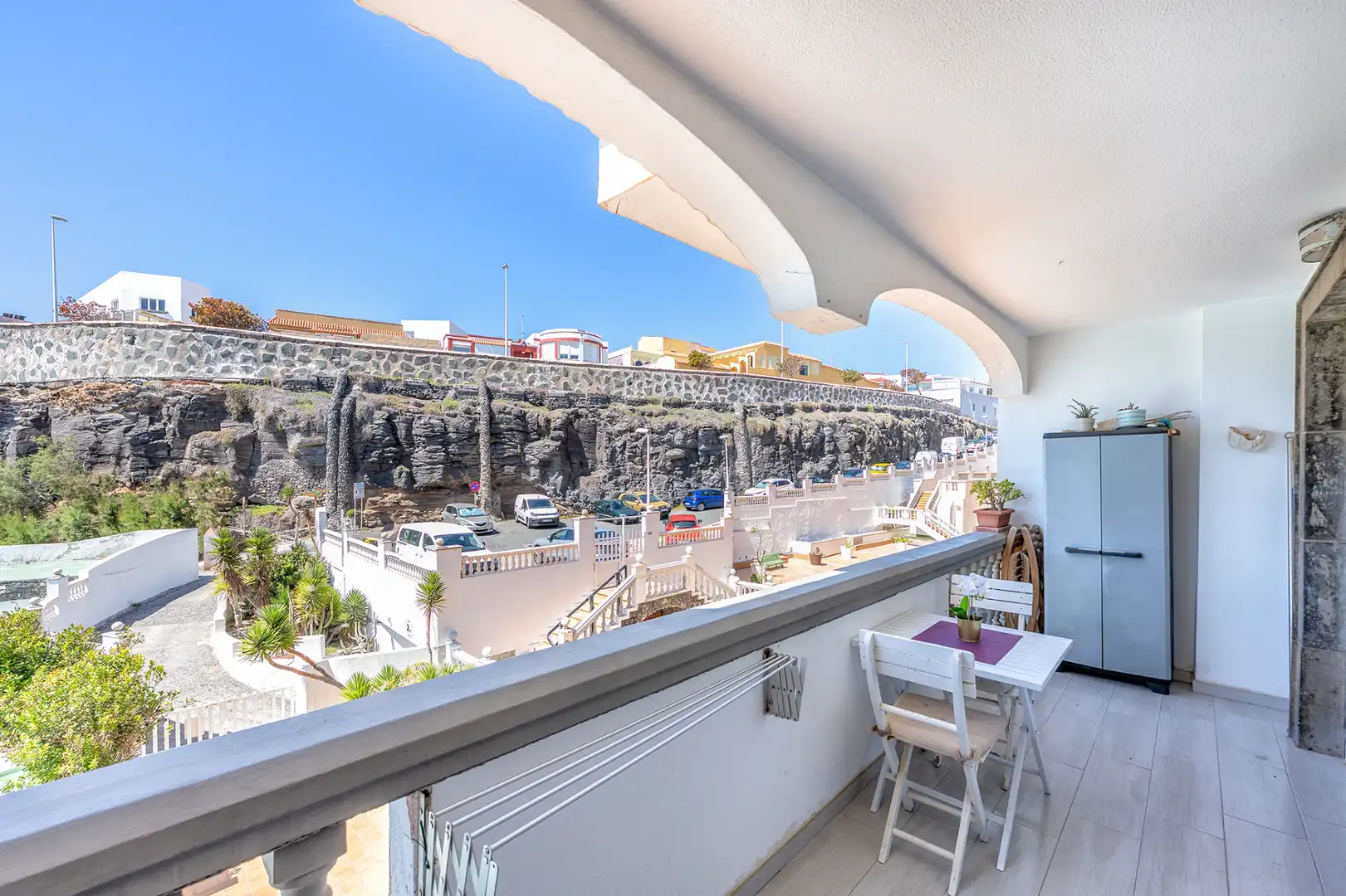 Terrasse von Wohnung zum Verkauf in Telde mit Möbliert, Balkon und Gemeinschaftspool