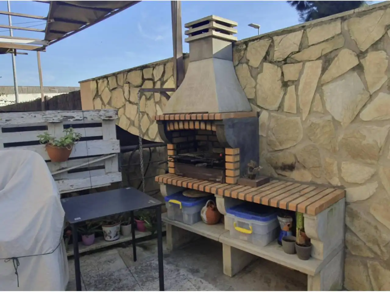 Terrassa de Casa o xalet en venda en Badajoz amb Calefacció, Jardí privat i Terrassa