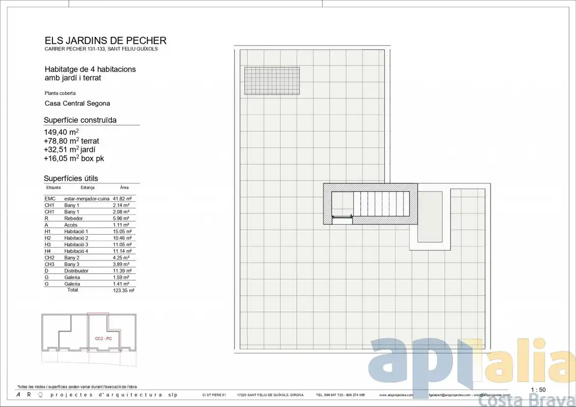 Casa adosada en venta en Sant Feliu de Guíxols con Aire acondicionado, Calefacción y Jardín privado