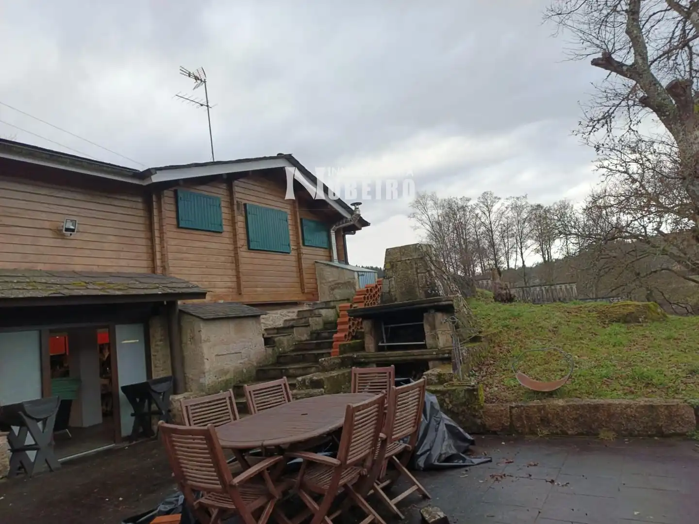 Vista exterior de Casa o chalet en venta en Lugo