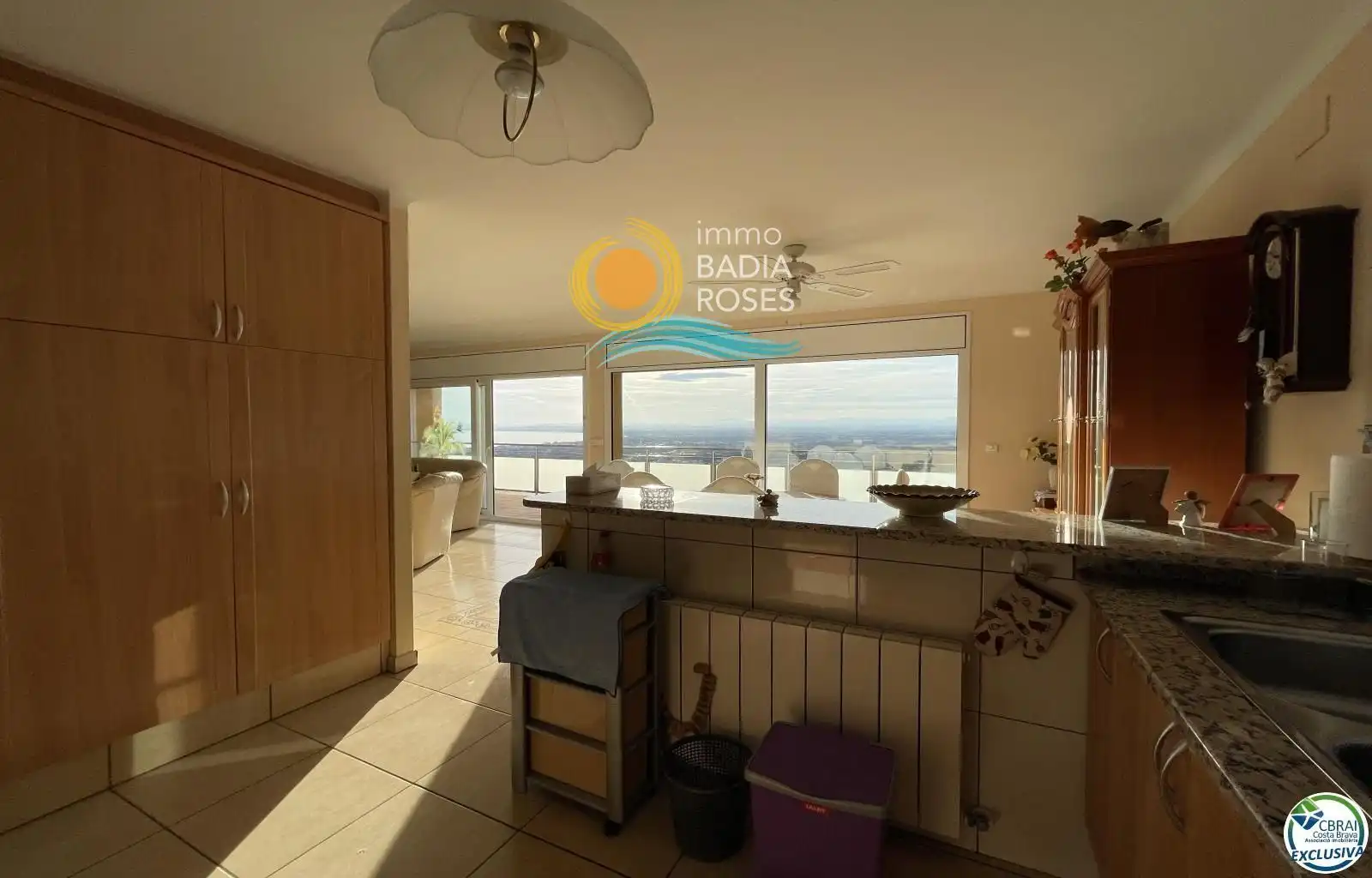 Kitchen of Houses for sale in Roses  with Terrace, Storage room and Swimming Pool