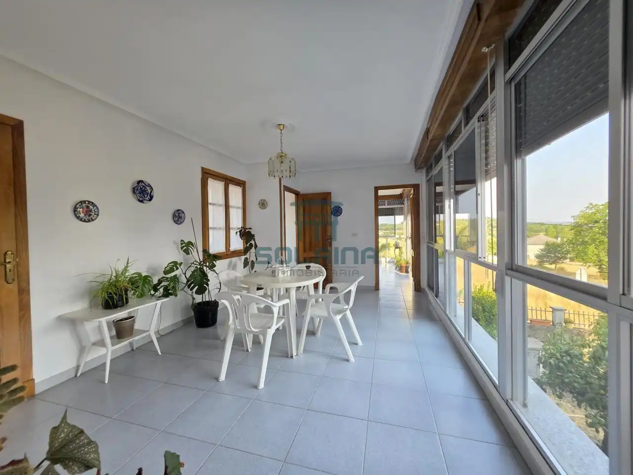 Terraza de Casa o chalet en venta en Xunqueira de Ambía con Calefacción, Jardín privado y Balcón
