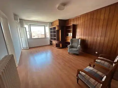 Sala d'estar de Àtic de lloguer en Barcelona amb Aire condicionat, Calefacció i Balcó