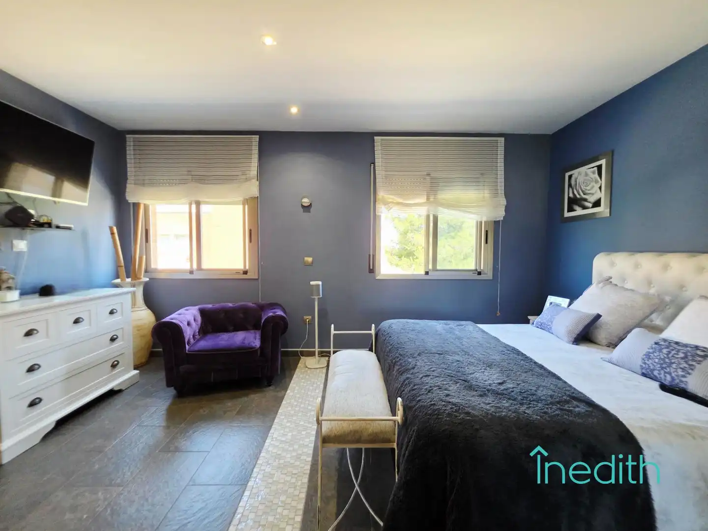 Bedroom of Houses for sale in Cubelles  with Air Conditioner, Heating and Private garden