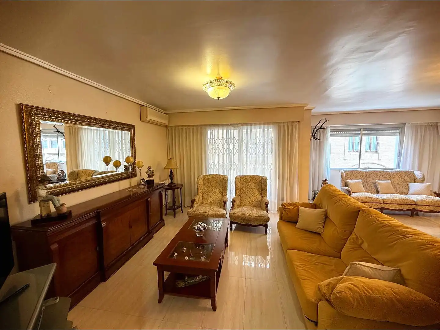 Sala de estar de Piso en venta en Ausias March