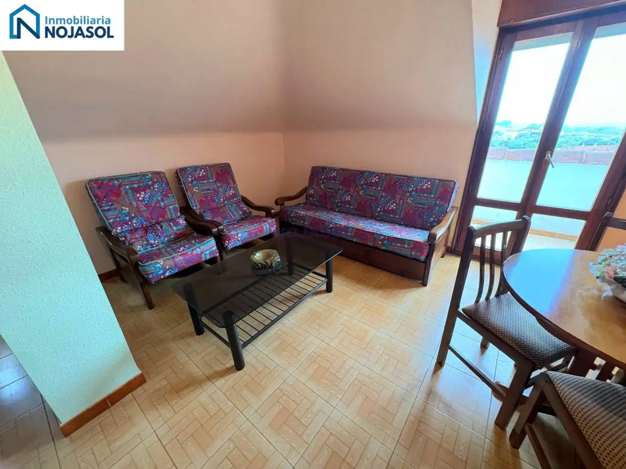 Living room of Flat for rent in Noja  with Heating, Terrace and Furnished