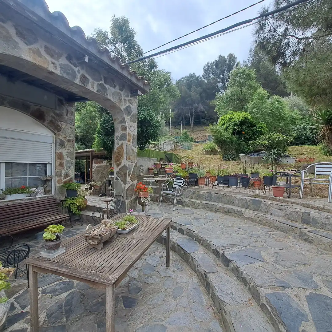 Terrasse von Country house zum Verkauf in Castellbisbal mit Klimaanlage, Privatgarten und Alarm