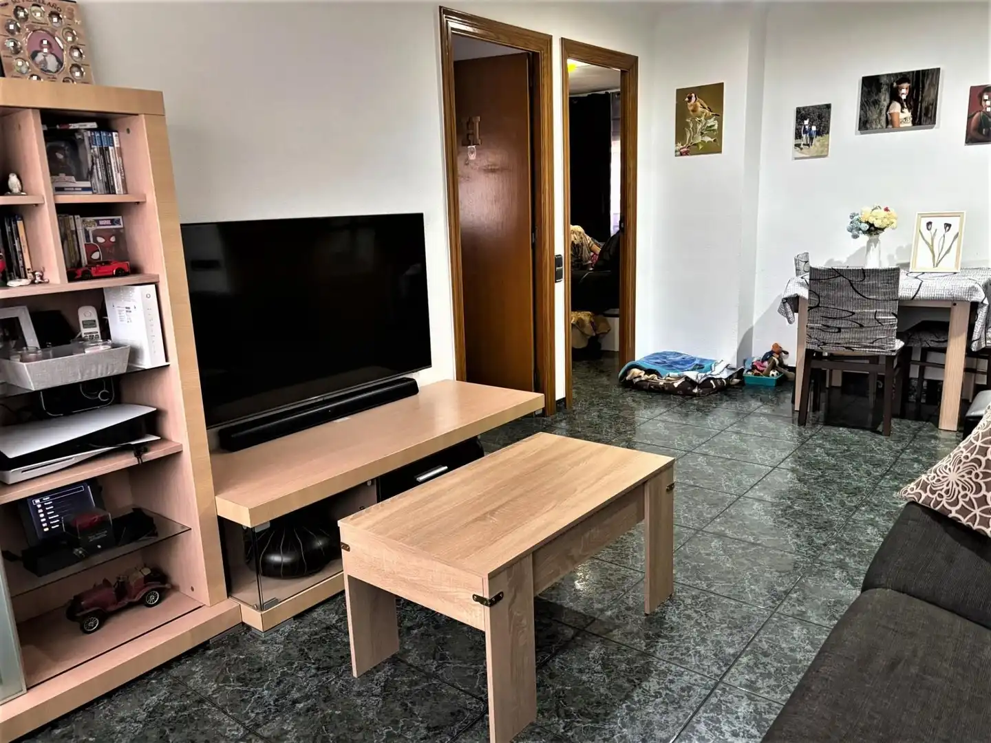 Wohnzimmer von Wohnung zum Verkauf in Terrassa mit Klimaanlage und Heizung