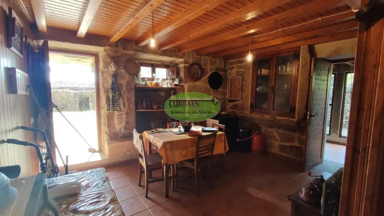 Cuina de Casa o xalet en venda en Vilamarín amb Moblat i Balcó