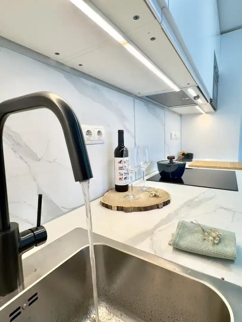 Kitchen of Flat for sale in Les Fonts