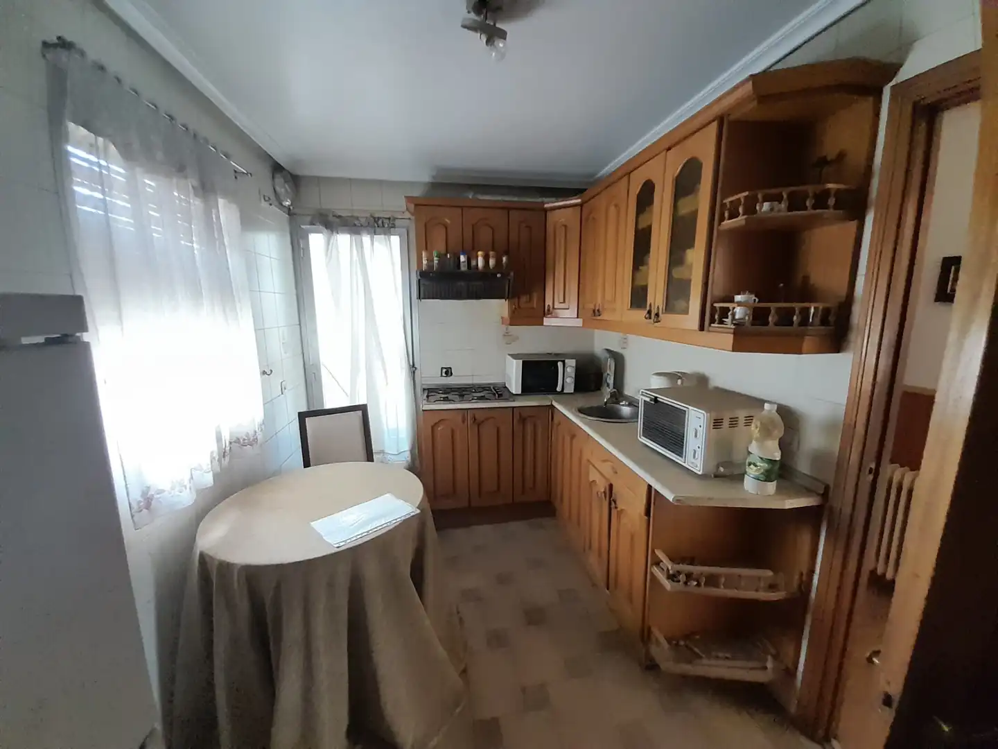 Cuina de Pis en venda en Puertollano amb Aire condicionat, Parquet i Balcó