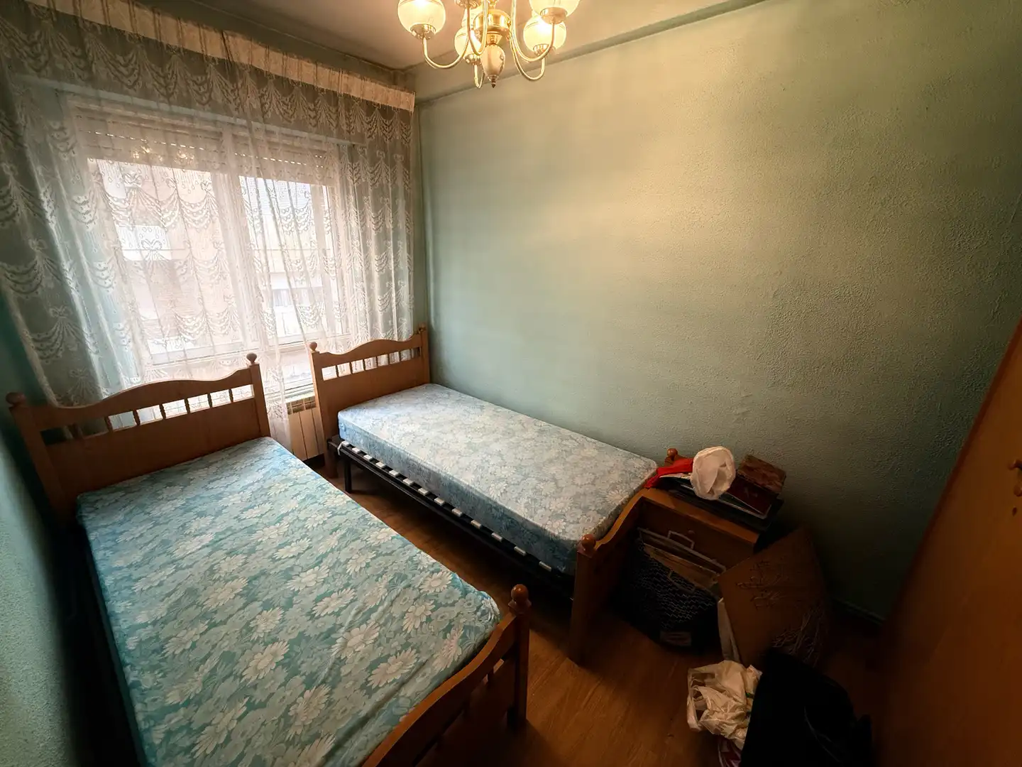 Bedroom of Flat for sale in León Capital   with Heating, Parquet flooring and Storage room